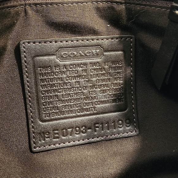 Vintage Coach Hampton Leather Satchel - Picture 10 of 12